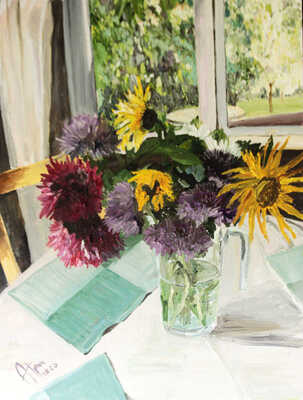 Грин Андрей Александрович. Осенние цветы 